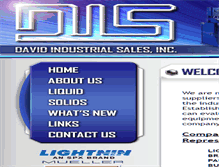 Tablet Screenshot of davidindustrialsales.com